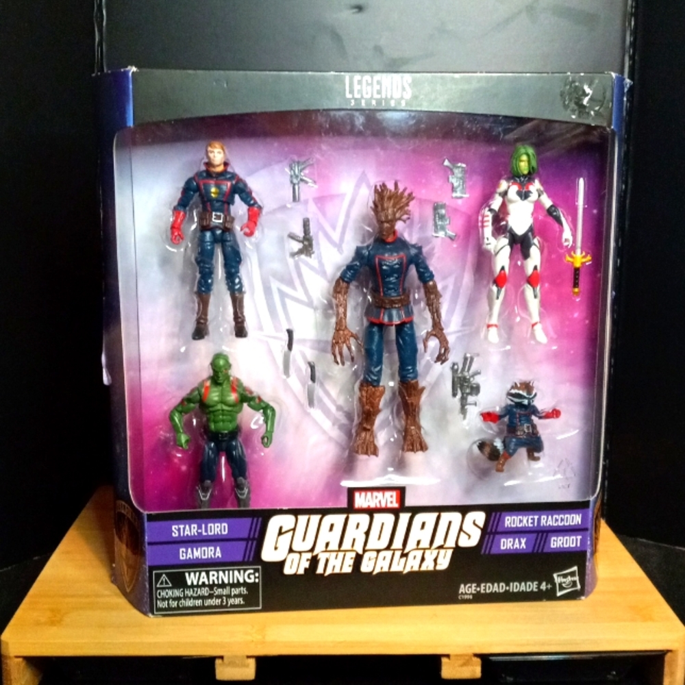 Hasbro (Canada) Guardians Of The Galaxy 5 pack 3 1/2" figures